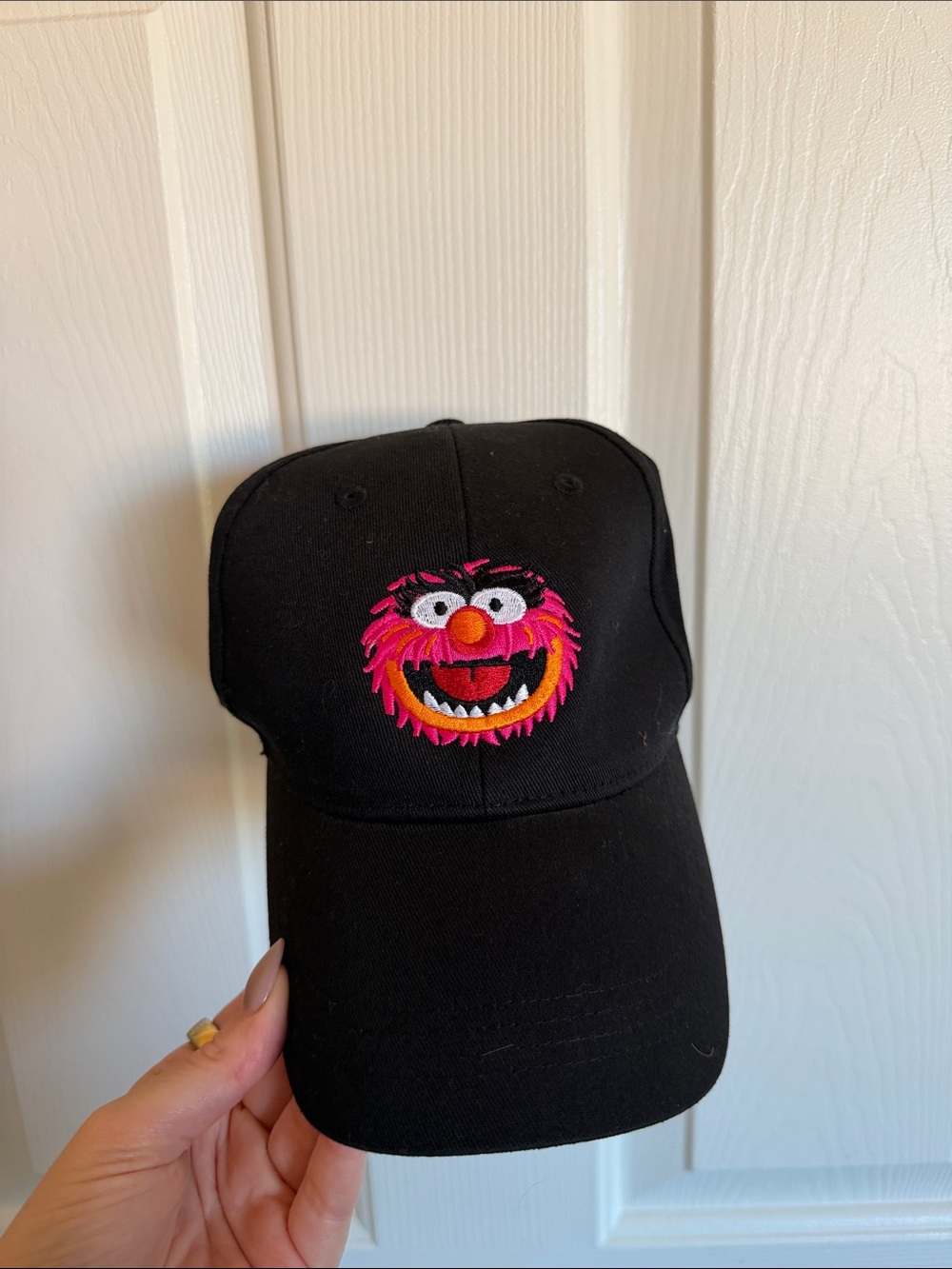 Disney World Black Cap with Muppets Character